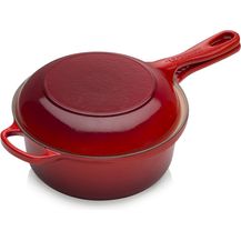 Bild für Le Creuset Marmitout Signature 22 cm Kirschrot