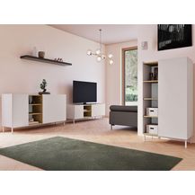 Bild für Wohnzimmer-Set Siapen (Farbe: Cashmere + Eiche Cremona)