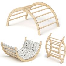 Bild für Bellabino 'Ruki' 2in1 Kletterbogen und Wippe zusammenklappbar