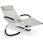 Leco Schaukelstuhl natur Sonnenliege Gartenstuhl Gartenliege Garten Stuhl Liege