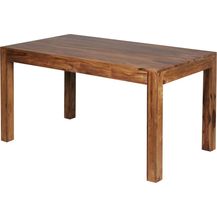 Bild für Wohnling Esstisch Massivholz Sheesham Esszimmer-Tisch 140x80