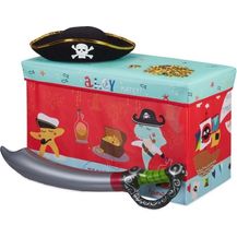 Bild für Relaxdays 'Piraten' Aufbewahrungsbox mit Stauraum