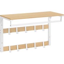 Bild für Vasagle Wandgarderobe mit Ablage