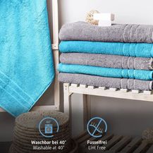 Bild für Komfortec 2er Saunatuch Set 70x200 cm aus 100% Baumwolle