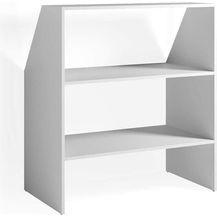 Bild für Kinderregal Weiß 90 x 100 cm Vicco