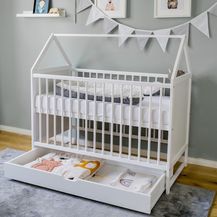 Bild für Kids Collective Babybett Beistellbett Kinderbett und Hausbett in einem
