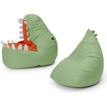 Bild für LUMALAND Kindersitzsack-Set "Dino" (2-tlg.)