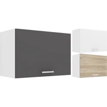 Bild für VCM Küchenmöbel Hängeschrank Esilo 918650 Weiß / Sonoma-Eiche H. 40 x B. 60 x T. 31 cm