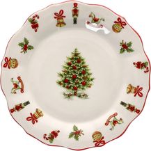Bild für MamboCat Frühstücksteller Maestro Natale Kuchenteller Dessert-Teller Frühstück Weihnachten