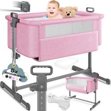 Bild für KESSER® Zustellbett Hubi 3in1 Baby Beistellbett Reisebett Babybett mit weich Matratze