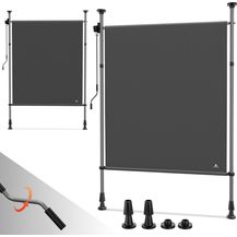 Bild für Strattore Ausziehbare Klemmmarkise / Senkrechtmarkise höhenverstellbar 200 x 310 cm