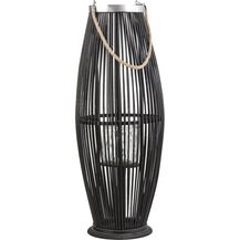 Bild für Laterne Bambusholz schwarz 72 cm mit Tragegriff TAHITI