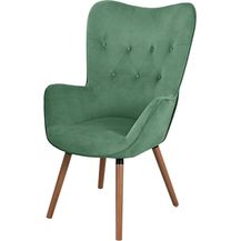 Bild für SVITA CLEO Ohrensessel Relaxsessel Fernsehsessel Sessel Lesesessel Grün