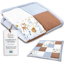 Bild für Baby Krabbeldecke Velvet spieldecke 120x120 cm