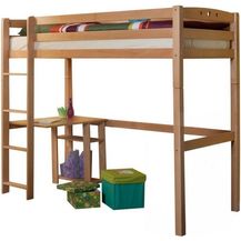 Bild für Hochbett Tolly 90x200 Buche massiv (rundes Kopfteil)