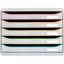 Bild für Exacompta Schubladenbox BIG-BOX PLUS 308714D quer 5 Schubladen harleki