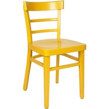 Bild für einrichtungsdesign24 Küchenstuhl Küchenstuhl Laura farbiger Holzstuhl Esstisch Esszimmer Retro Vintage