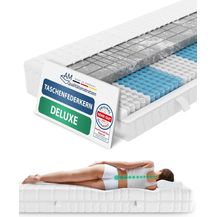 Bild für Taschenfederkernmatratze Deluxe 7-Zonen Federkernmatratze mit 3D Kaltschaum