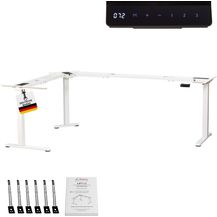 Bild für Albatros LIFT L7W Gestell für Eckschreibtisch Höhenverstellbar Elektrisch weiß