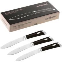 Bild für Sambonet Steakmesser Set 3-teilig T-Bone