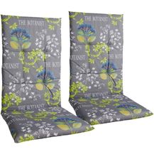 Bild für GO-DE Hochlehnerauflage Lima, TOPSELLER!, (Set, 2 St, Set mit 2 Hochlehnerauflagen, OTTOs Choice)