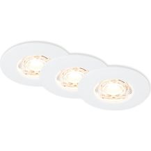 Bild für Briloner LED-Einbauleuchten Kulana Mini 3er Set Mini 3,6W 350lm weiß