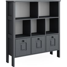 Bild für Kinderregal Ajaton Grau 103.6 x 113.4 cm Vitalispa