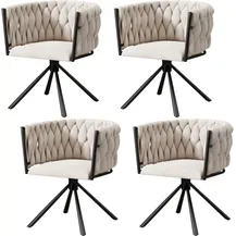 Bild für Merax Samt-Esszimmerstuhl