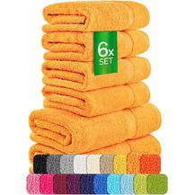 Bild für 6 tlg. Dusch und Handtuch Carli Safran