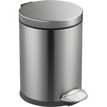 Bild für Eko Treteimer Luna 5 l Kosmetikeimer Mülleimer Abfalleimer Edelstahl Soft Close