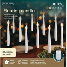 Bild für Schwebekerzen LED 10er Set LED