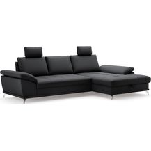 Bild für Cavadore Ecksofa Castiel mit Federkern / Eckcouch mit XL-Longchair