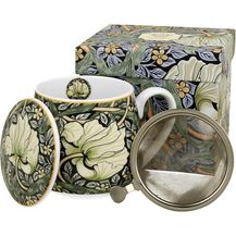 Bild für DUO ART GALLERY Fassbecher 430 ml PIMPERNEL mit Teesieb