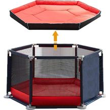 Bild für Star Ibaby Ultraleichter Laufstall aus Oxford-Gewebe mit weichem Teppich