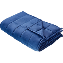 Bild für Gewichtsdecke 9 kg NEREID 150 x 200 cm Marineblau
