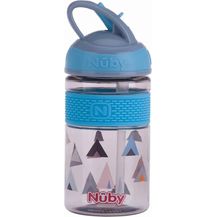 Bild für Nuby 2-in-1-Trinkbecher Blau / Grau Blau