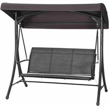 Bild für Siena Garden Hollywood-Schaukel Livorno anthrazit/silber Gartenschaukel