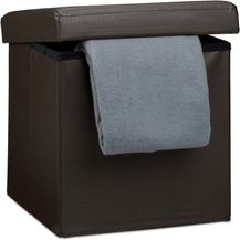 Bild für Faltbarer Sitzhocker Kunstleder