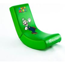 Bild für X Rocker Nintendo Super Mario™ Floor Rocker Gaming-Bodensessel im Luigi Design für Kinder &
