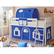 Ticaa Hochbett Eric Country V Kiefer Weiß - blau-weiss