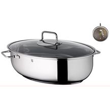 Bild für WMF Bräter oval mit Glasdeckel und Thermometer