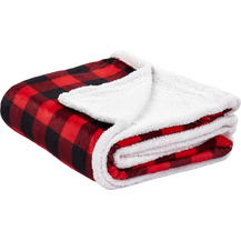 Bild für Kuscheldecke LIQUORICE 150 x 200 cm Rot