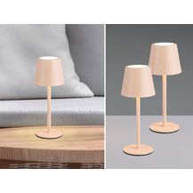 Bild für 2er SET Akku LED Tischlampen kabellos für Innen & Außen