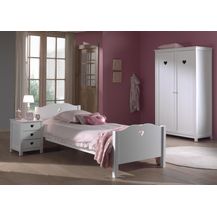 Bild für 3-tlg. Kinderzimmer-Set 'Albin' Schrank 2-türig