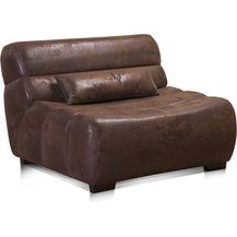 Bild für Cavadore Sessel Scoutano in Antiklederoptik / XXL-Sessel ohne Lehne im Industrial Design / Größe: 114 x 76 x 108 cm (BxHxT)