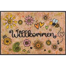 Bild für wash+dry by Kleen-Tex Fußmatte Bring Glück herein