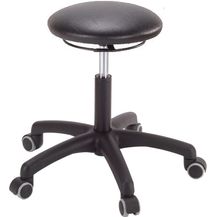 Bild für Drehhocker A1S-TR-KL Rl. Kunstleder schwarz Sitz-H. 470-600mm MEY ""
