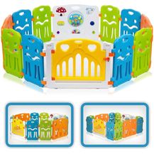 Bild für Baby Vivo 'Colors XL' Laufgitter mit Tür, erweiterbar (Modell 2018)