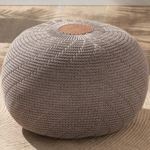 Bild für ENGLISH HOME Pouf Hocker 