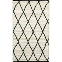 Bild für Fab Hab Nairobi Outdoorteppich 120x180 cm Natural&Black aus recyceltem Plastik natur/schwarz wette